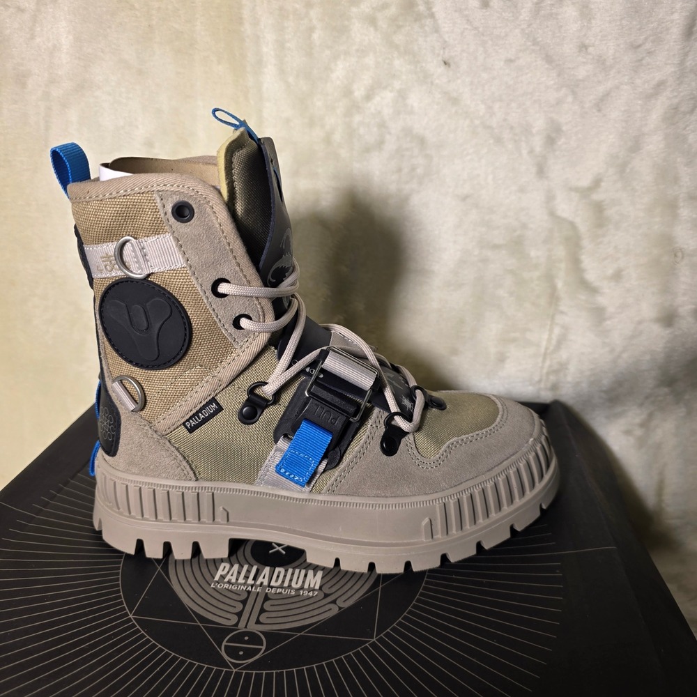 Palladium Destiny Pallasock Witch Queen Dune Tactical Boots Women 5 Men 3.5 NEW